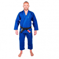 Кимоно  для джиу-джитсу  без пояса, размер A1, синий tatami fightwear