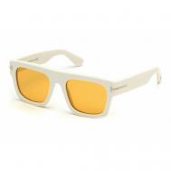 Солнцезащитные очки , прямоугольные, оправа: пластик, белый Tom Ford