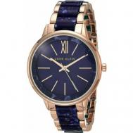 Наручные часы  Plastic 1412NVRG, фиолетовый, золотой Anne Klein