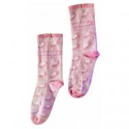Женские носки , размер 38-41, 42-46, розовый ШКЯ