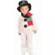 Новогодний костюм снеговика для мальчика детский Lucida