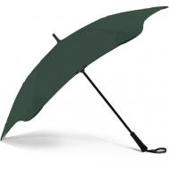 Зонт-трость , механика, 2 сложения, купол 120 см., 6 спиц, система «антиветер», зеленый Blunt