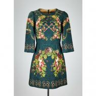 Платье , размер 42, зеленый Dolce&Gabbana