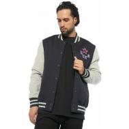 куртка  демисезонная, размер 52, синий, серый Atributika & Club™