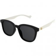 Солнцезащитные очки , панто, оправа: пластик, с защитой от УФ, черный Gucci