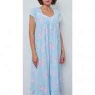 Сорочка , размер XL, голубой Eileen West