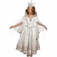 Карнавальный костюм Снежной королевы для девочки детский Elite CLASSIC