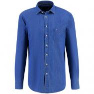 Рубашка , размер L, синий FYNCH-HATTON