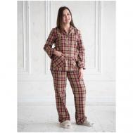 Пижама , размер XL, бежевый Pijama story
