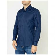 Рубашка , размер 39, синий Pierre Cardin