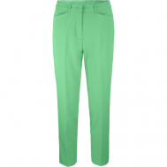 Брюки чинос   летние, повседневный стиль, карманы, стрейч, размер 40, зеленый Bianca