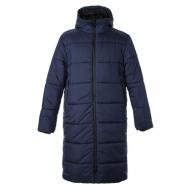куртка  зимняя, силуэт полуприлегающий, размер 0XL, синий Huppa