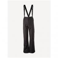 брюки  Fred, подкладка, карманы, мембрана, утепленные, размер XL, черный Huppa
