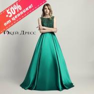 Платье размер 46, зеленый OkDress (Окей Дресс)