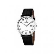 Наручные часы  Classic F16476/1, черный, серебряный Festina
