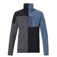 Куртка  для сноубординга, средней длины, силуэт полуприлегающий, карманы, несъемный капюшон, размер 54, синий, черный Rehall
