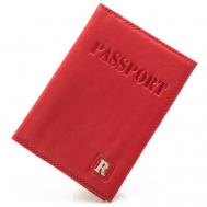 Обложка для паспорта , красный Redmond