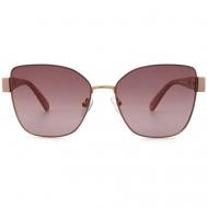 Солнцезащитные очки , стрекоза, оправа: металл, поляризационные, для женщин, розовый Furlux