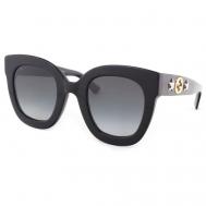 Солнцезащитные очки , бабочка, градиентные, с защитой от УФ, для женщин, черный Gucci