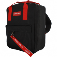 Сумка дорожная сумка-рюкзак  40135717, 29 л, 36х30х27 см, ручная кладь, черный Optimum Crew