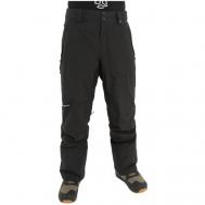 Горнолыжные брюки , водонепроницаемые, размер L, черный 686