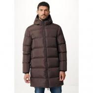 куртка , демисезон/зима, капюшон, размер L, коричневый Mexx