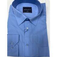 Рубашка , размер 3XL(62), синий BARCOTTI