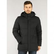 куртка  зимняя, размер 46, черный A PASSION PLAY