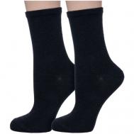 Женские носки , размер 23-25, черный Mark Formelle