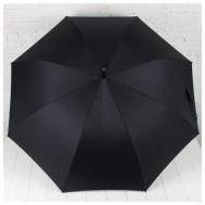 Зонт-трость , полуавтомат, купол 112 см., 8 спиц, черный PARACHASE