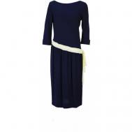 Платье , вечернее, размер 46, синий Moschino