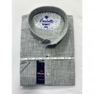 Рубашка , размер 2XL(60), серый CASTELLI
