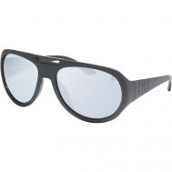 Солнцезащитные очки , авиаторы, оправа: пластик, зеркальные, для мужчин, серый Bogner