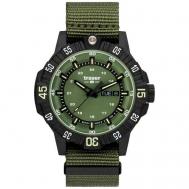 Наручные часы  110726, зеленый, черный Traser