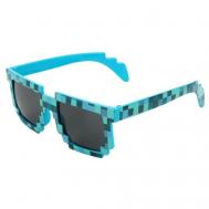 Солнцезащитные очки , прямоугольные, оправа: пластик, голубой FutureGame