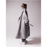 Пальто  , размер L/170, серый GRAY+ONE