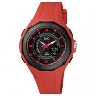 Наручные часы  GW91-007, бесцветный, красный Q&Q