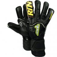 Вратарские перчатки , размер 11, черный, желтый Rinat