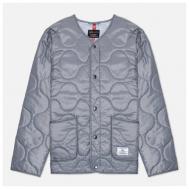 куртка   демисезонная, средней длины, подкладка, размер XS, серый Alpha Industries