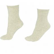 Мужские носки , 10 пар, классические, размер 43/44, бежевый СПЕЦЗАКАЗ