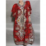 Платье размер 54-64, красный P.S.O Plus Shop Online
