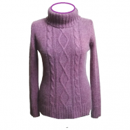 Свитер , размер 50(XL), фиолетовый Vera Moni