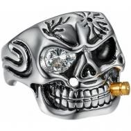 Кольцо , нержавеющая сталь, серебряный DG Jewelry