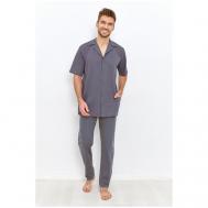 Пижама , размер XL, серый TARO