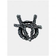 Кольцо , бижутерный сплав, размер 20, серый Styx Jewel