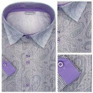 Рубашка , размер M, фиолетовый Sineor