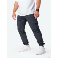 брюки , размер 54, серый HappyFox