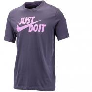 Футболка , силуэт прямой, размер XS, фиолетовый Nike
