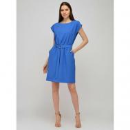 Платье , размер 52, синий VISERDI