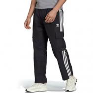 брюки , карманы, размер XL, черный Adidas